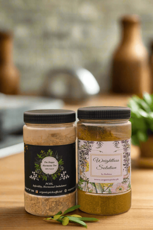 Combo 1 (The Happy Hormone Tea + Weight loss solution)